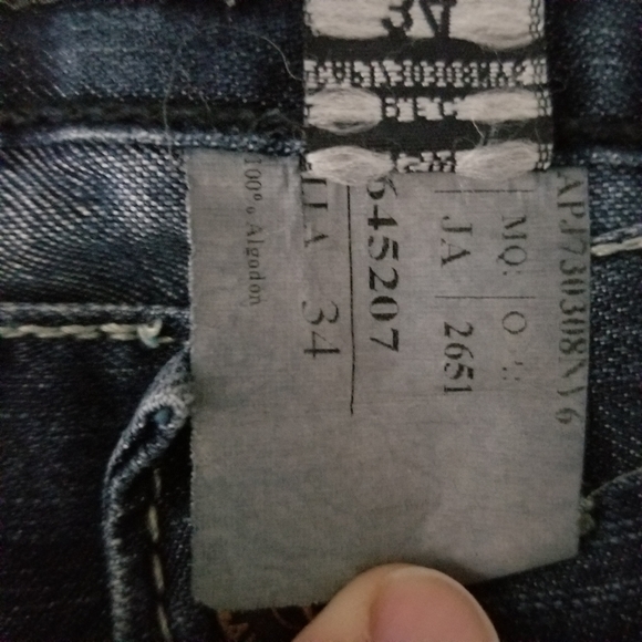 CITRUS | distressed straight leg jeans - Picture 12 of 12